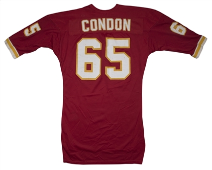 1970s Tom Condon Game Used Kansas City Chiefs Home Jersey 